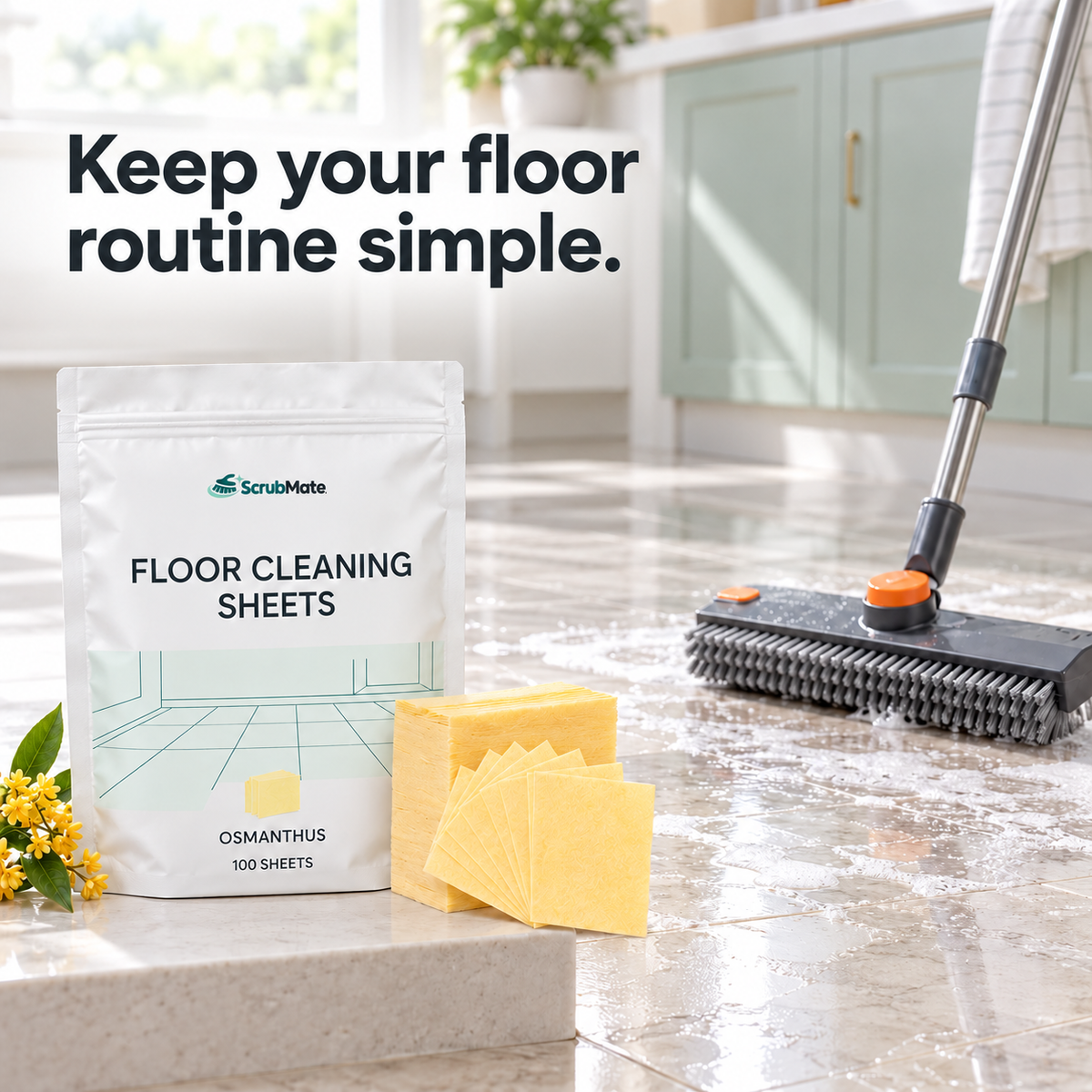Floor & Grout Cleaning Sheets