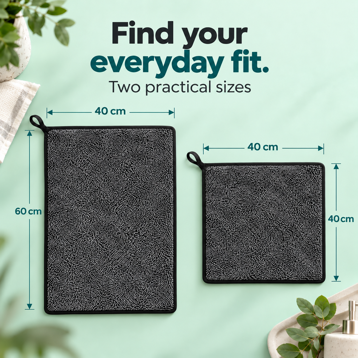 Double-Sided Microfibre Cleaning Cloth